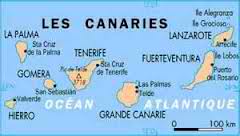 Carte Canaries