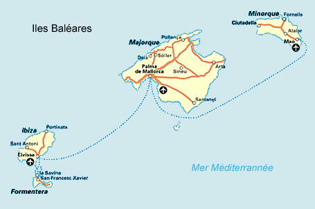 Carte baleares