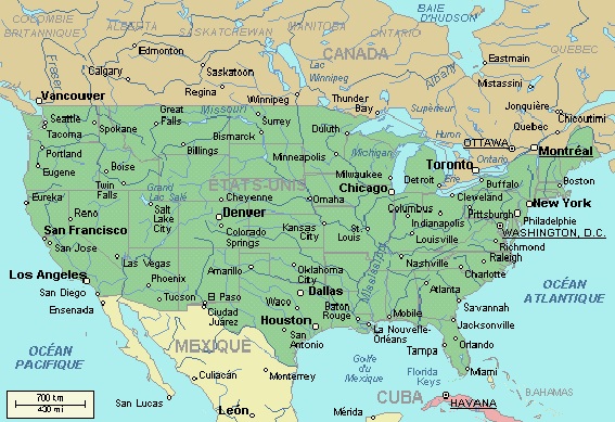 Carte USA