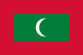 drapeau des Maldives