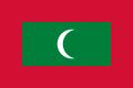 drapeau des Maldives