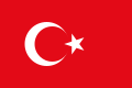 drapeau de la turquie